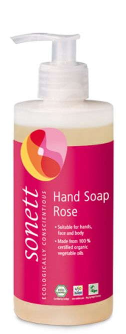 Hovedbilde Flytende såpe Rose miljøvennlig Sonett 300 ml 