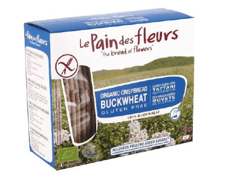Knekkebrød bokhvete øko u salt/sukker 125 g Le Pain des Fleur
