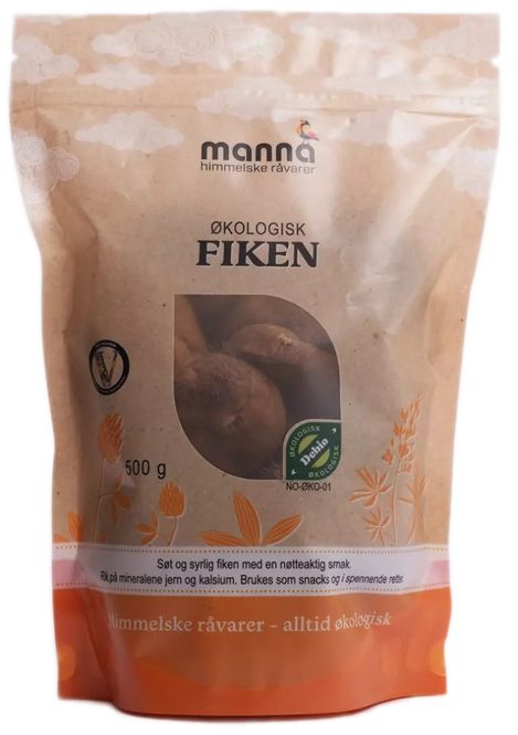 Hovedbilde Fiken økologisk Manna 500 g