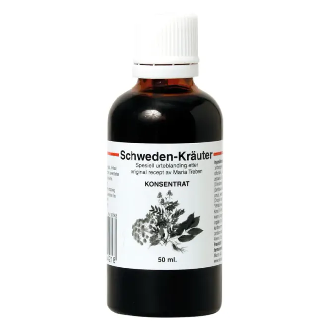 Hovedbilde Schweden-Kräuter / svenskedråper konsentrat (alkoholuttrekk) 50