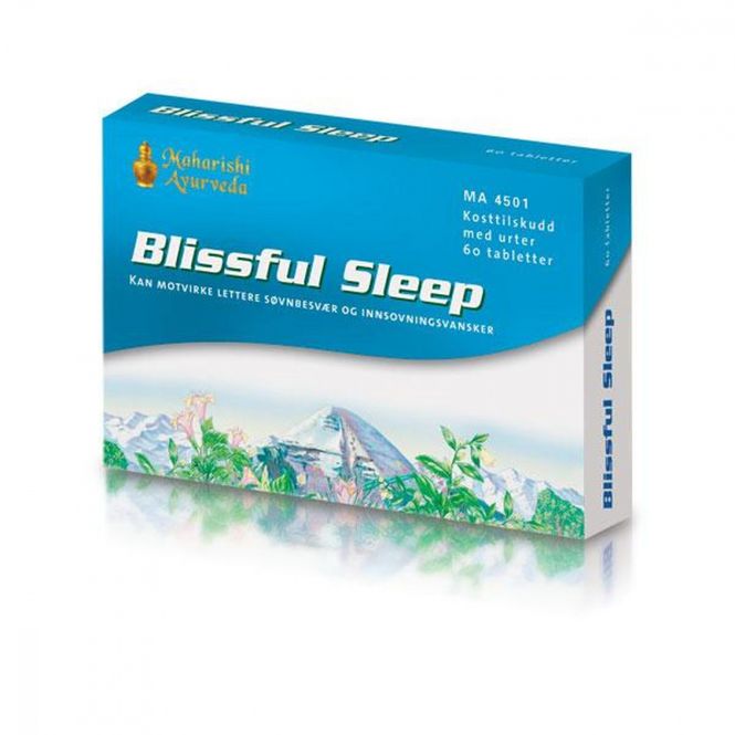 Hovedbilde Blissful Sleep 60 tabletter Maharishi Ayurveda