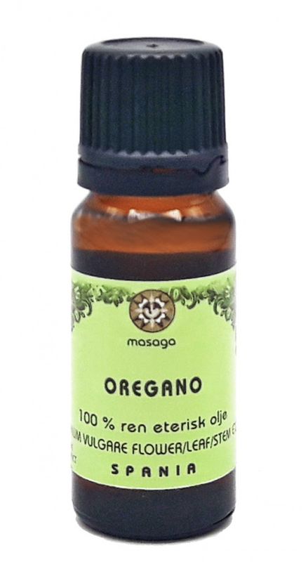 Oreganoolje 100 % eterisk olje 10 ml Masaga