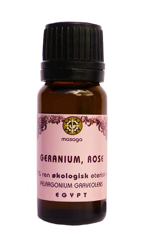 Geranium Rose 100 % eterisk olje 10 ml Masaga