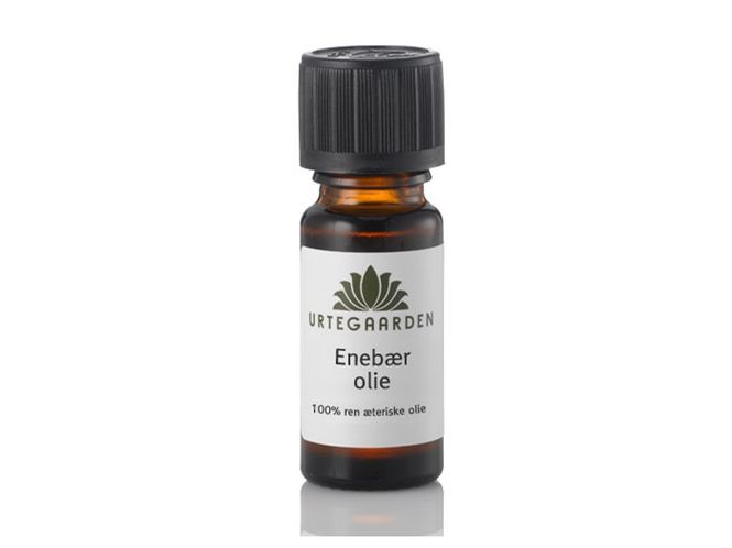 Hovedbilde Enebærolje (einerbærolje) eterisk 10 ml Urtegaarden 