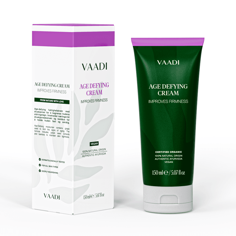 Vaadi Age Defying Moisturiser - med Druekjerner og Bambus 150 ml 