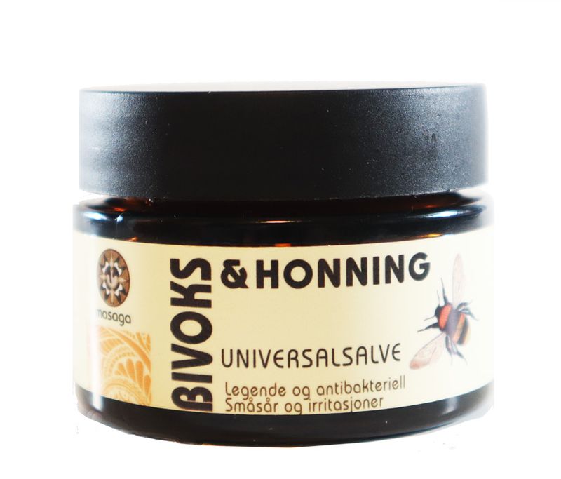 Bivoks & Honning salve med ringblomst 40 g Masaga