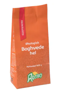 Hovedbilde Bokhvete hel &oslash;kologisk glutenfri 600 g Aurion