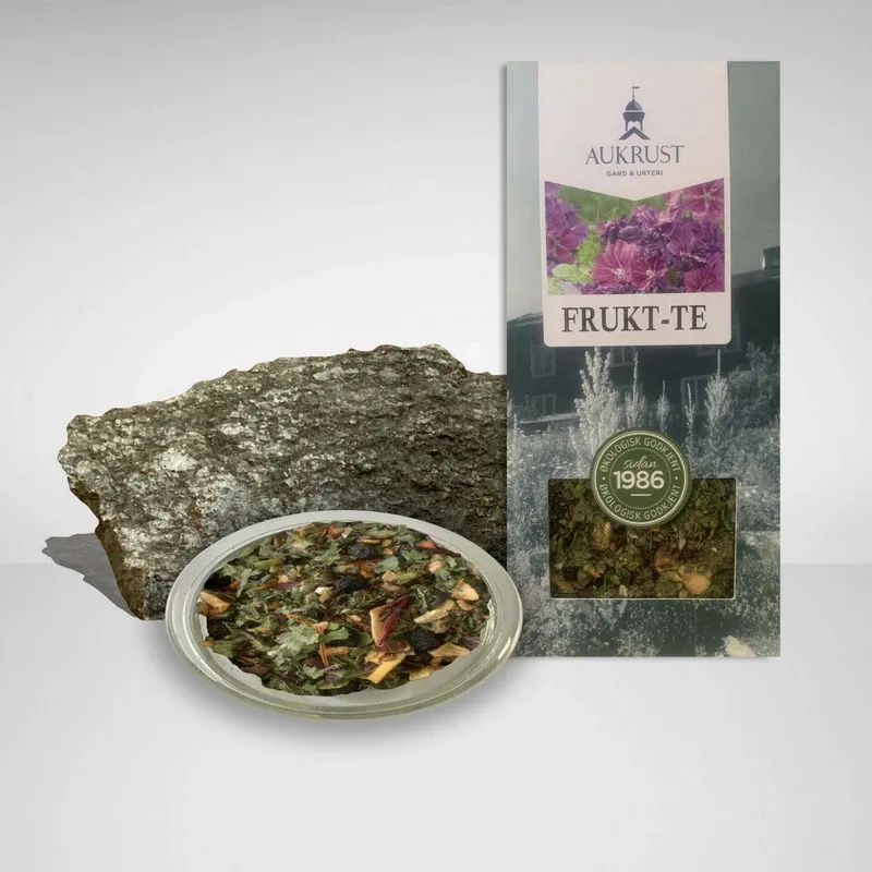 Frukt-te økologisk løsvekt 50 g Aukrust Gard
