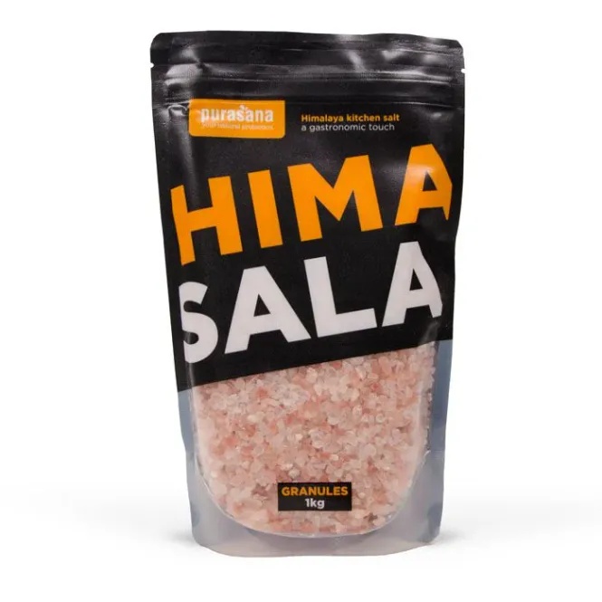 Hovedbilde Himasala grovmalt himalayasalt/bergsalt 1000 g Purasana