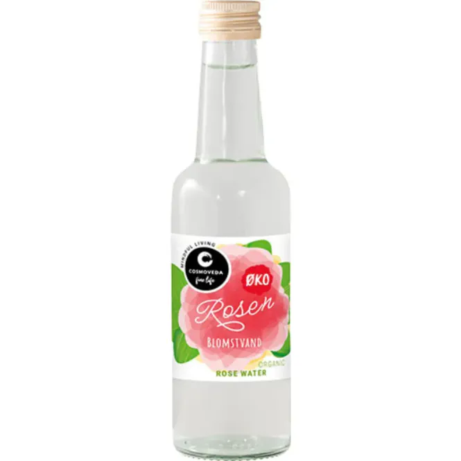 Hovedbilde Roseblomstvann økologisk 250 ml Cosmoveda