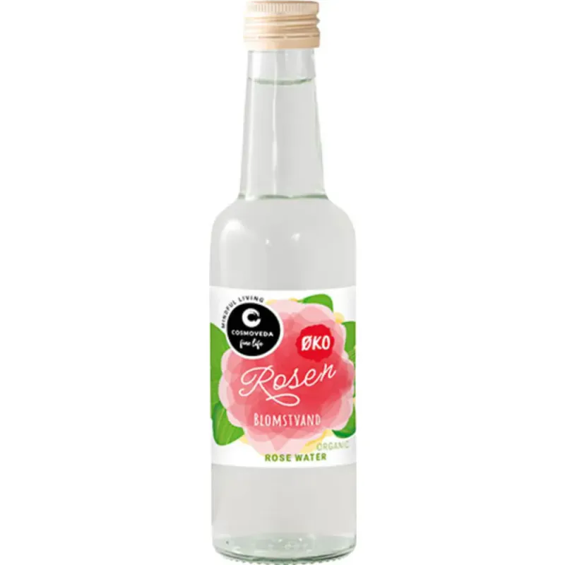 Roseblomstvann økologisk 250 ml Cosmoveda
