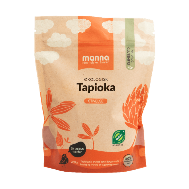 Hovedbilde Tapiokastivelse / Tapiokamel økologisk 200 g Manna