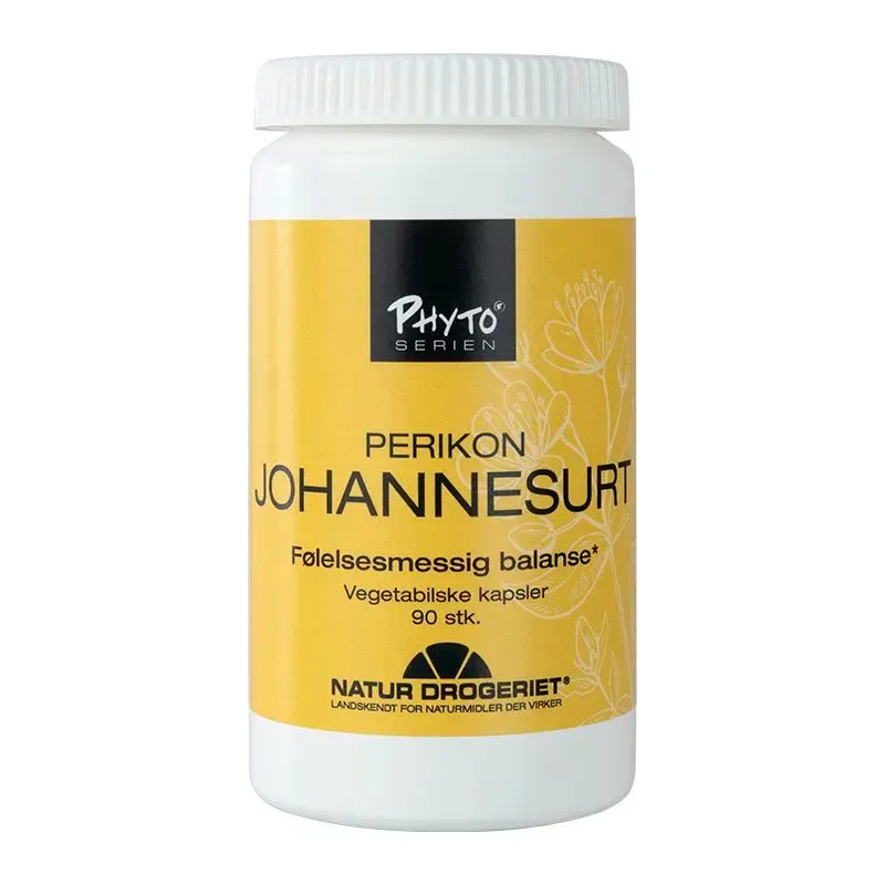 Johannesurt Perikon (Hypericum Perforatum) 375 mg 90 Kapsler